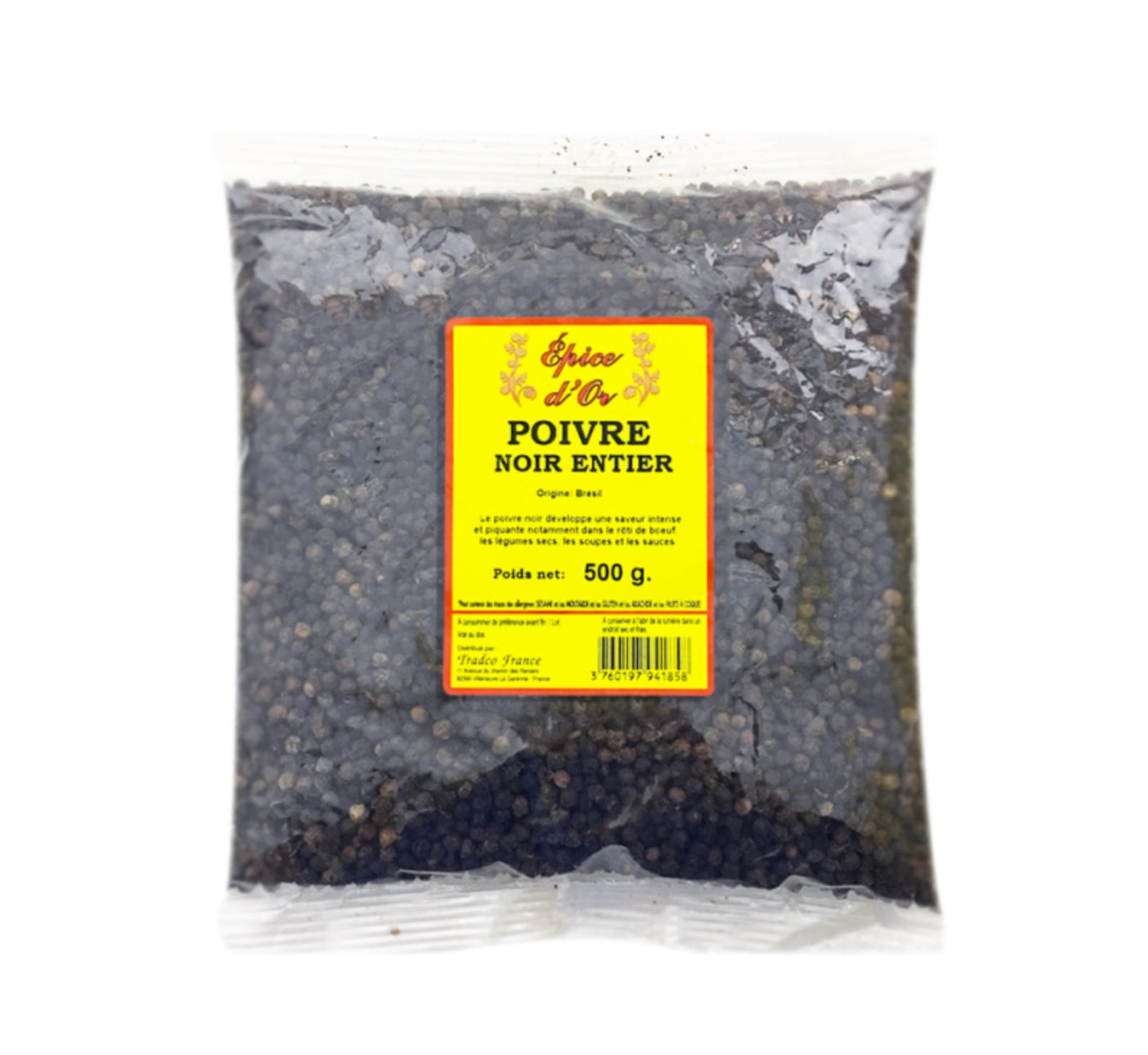 Poivre Noir en Grains - Tifaouine