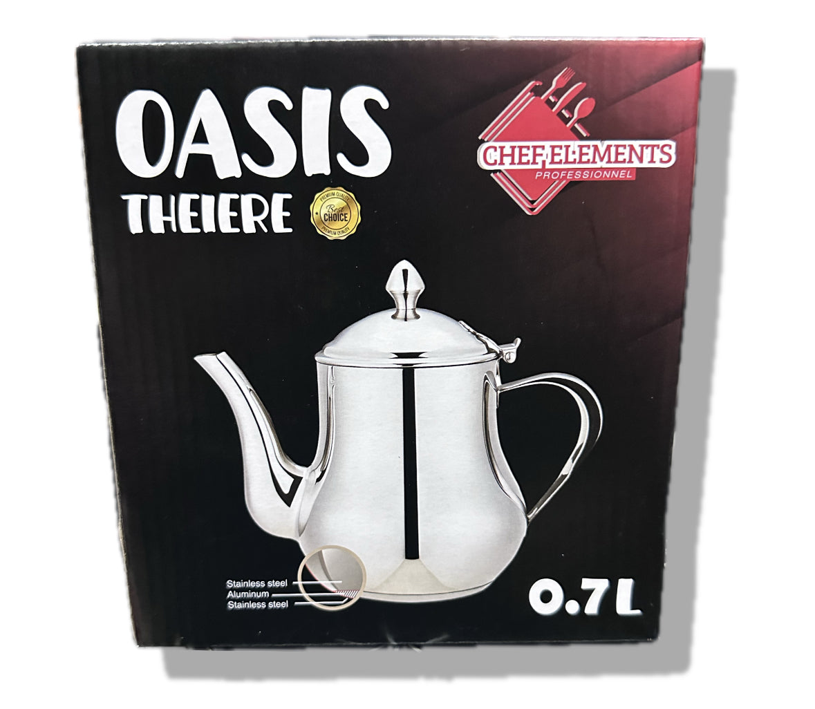 Théière Marocaine Inox et Induction